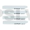 LXT1208-3D Lynx Main Blade 120 mm Pro Edition White 2 sets Trex150